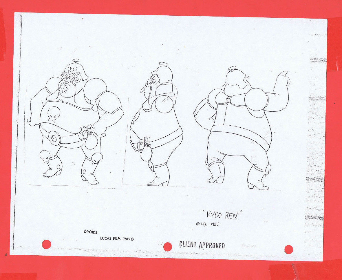 Kybo Ren Model Sheet