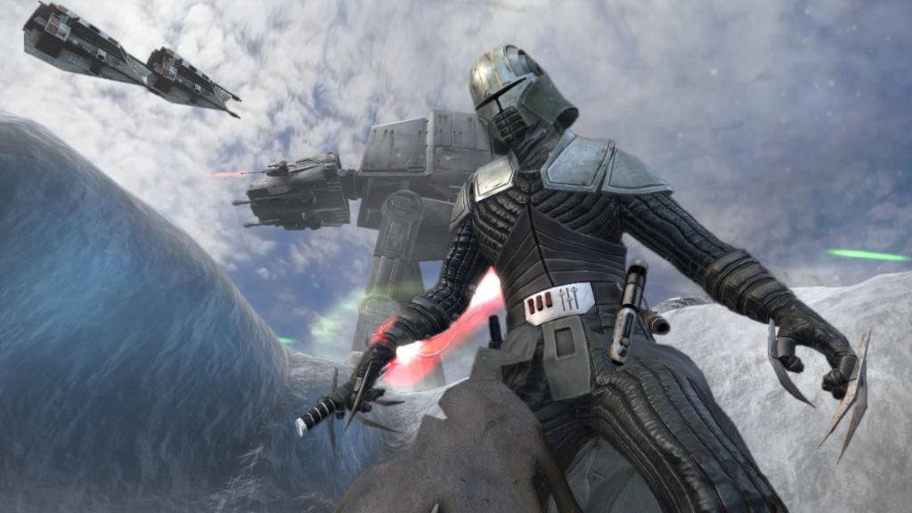 Star wars The force unleashed apprentice vader armor screenshot
